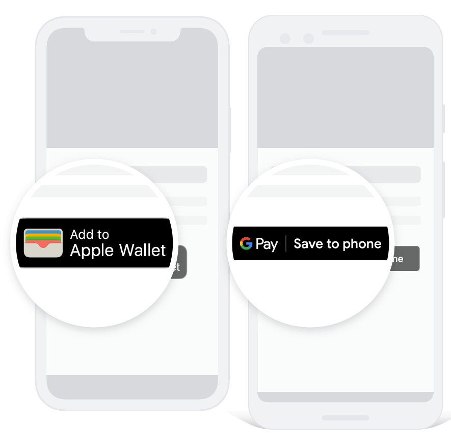 Integrate Passes into Apple Wallet and Google Pay